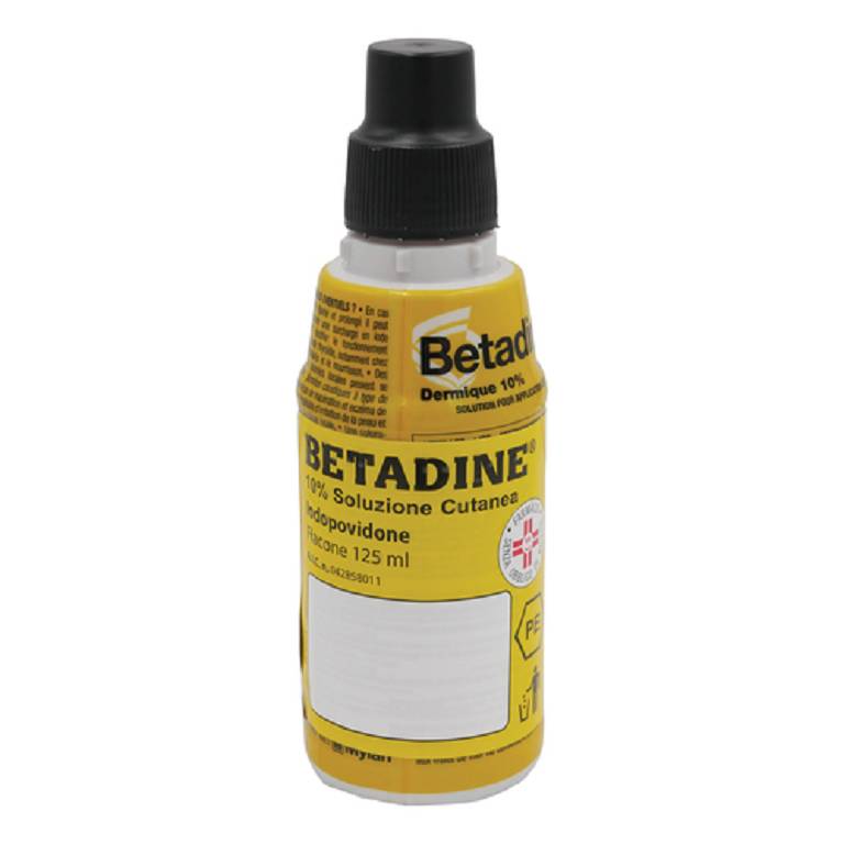 BETADINE*SOLUZ CUT 125ML 10%