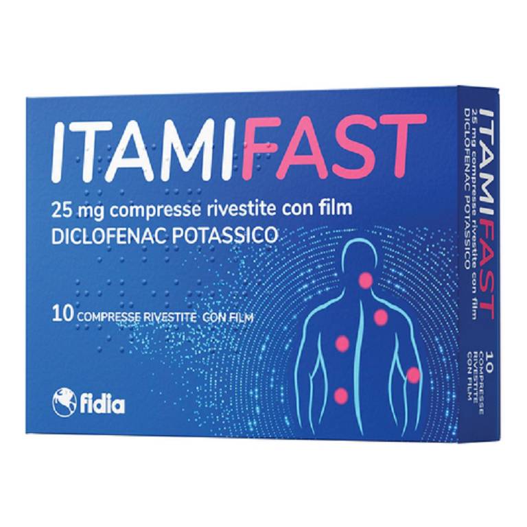 ITAMIFAST*10CPR RIV 25MG